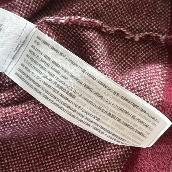 Abercrombie & Jacquard Fitch Short Sleeve Polo Summer Sweater Size Medium - Picture 6 of 7